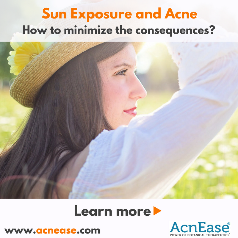 Sun Exposure and Acne: How to minimize the consequences?